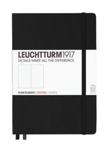 Leuchturm1917 Black Bullet Journal