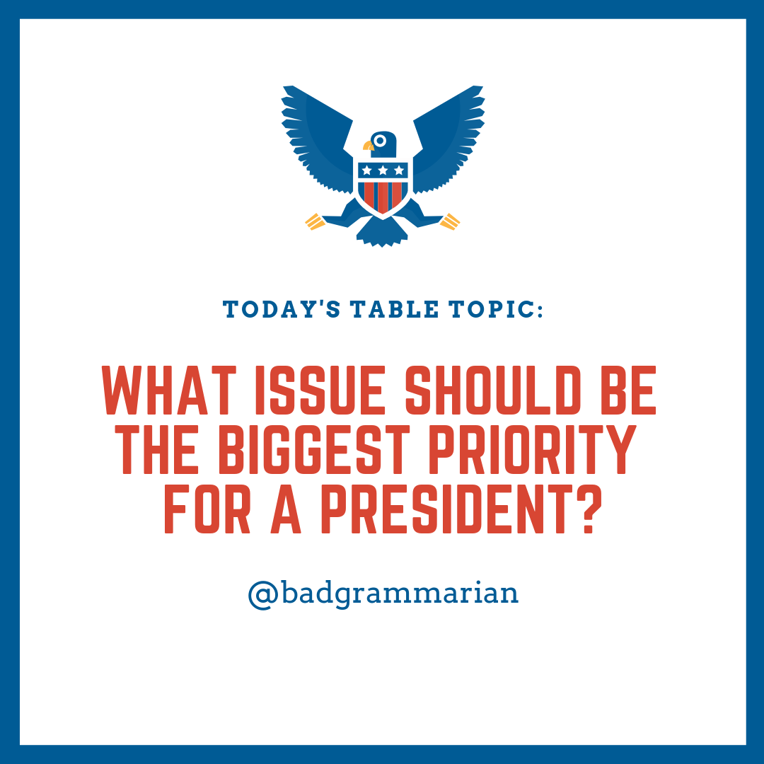 President's Day Table Topic