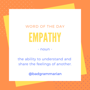 empathy Word of the Day