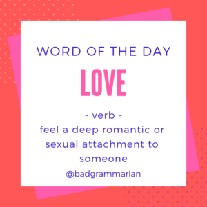 love word of the day