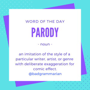 parody Word of the Day