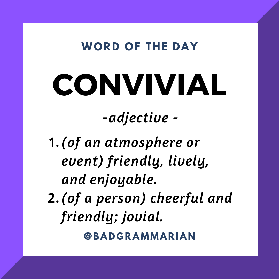 convivial-word-of-the-day