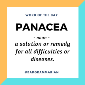 panacea-word-of-the-day