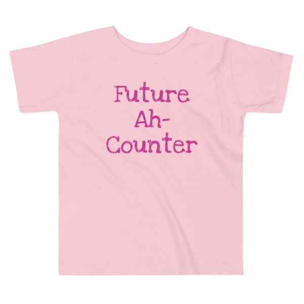 "Future Ah-Counter" Toddler Short Sleeve Tee - Image 4