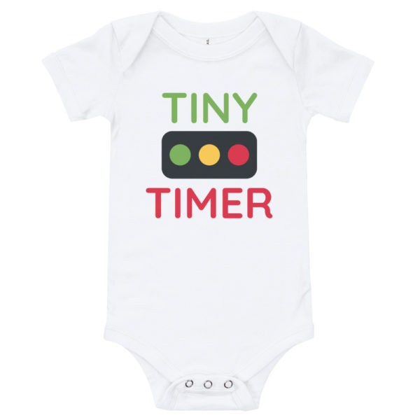 Tiny Timer Baby Onesie