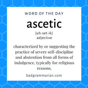ascetic definition