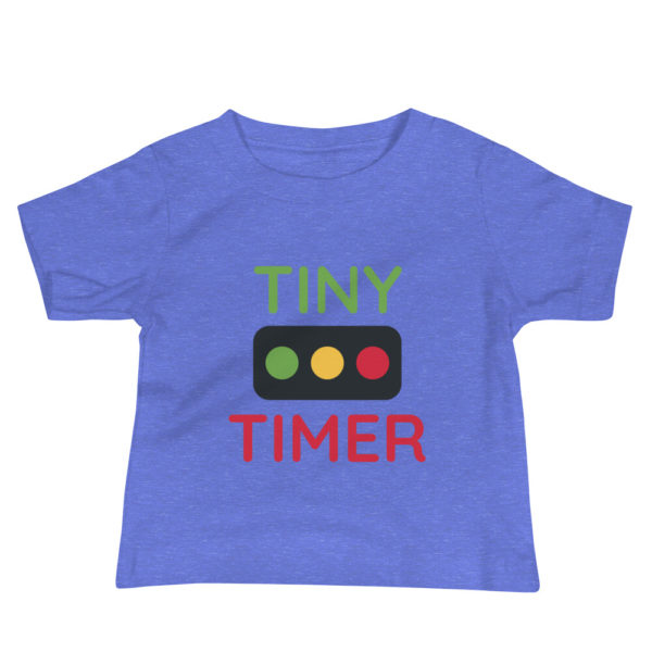 "Tiny Timer" Baby Jersey Short Sleeve Tee - Image 5