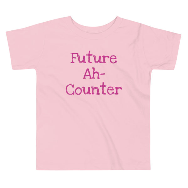 "Future Ah-Counter" Toddler Short Sleeve Tee - Image 3