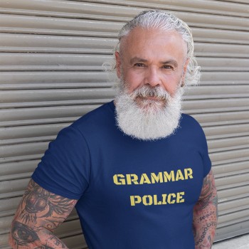 Shop grammar-police-t-shirt