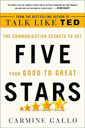 Five Stars by Carmine Gallo Book Cover