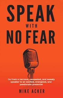 Speak with no fear Acker Book cover