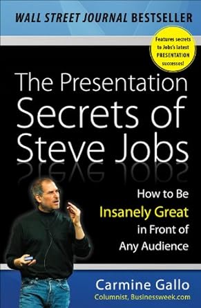 presentation secrets steve jobs book cover