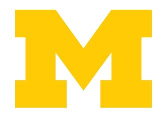 University of Michigan block logo