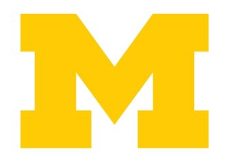 University of Michigan block logo