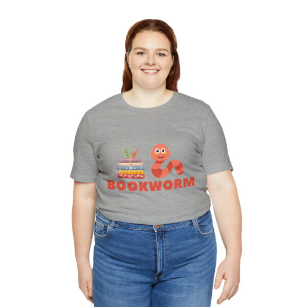 "BOOKWORM" Unisex Jersey Short Sleeve Graphic Tee, S - 3XL - Various Colors - Image 55