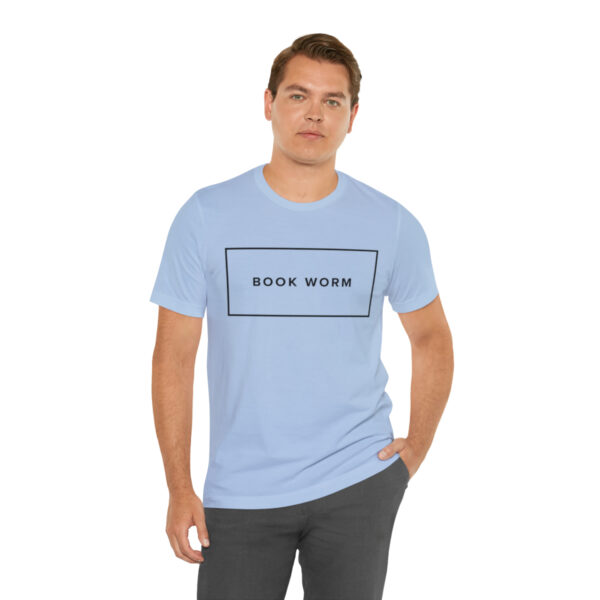"Book Worm" Unisex Jersey Short Sleeve Tee - S - XL, Various Colors - Image 30