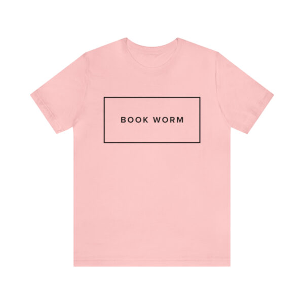 "Book Worm" Unisex Jersey Short Sleeve Tee - S - XL, Various Colors - Image 49