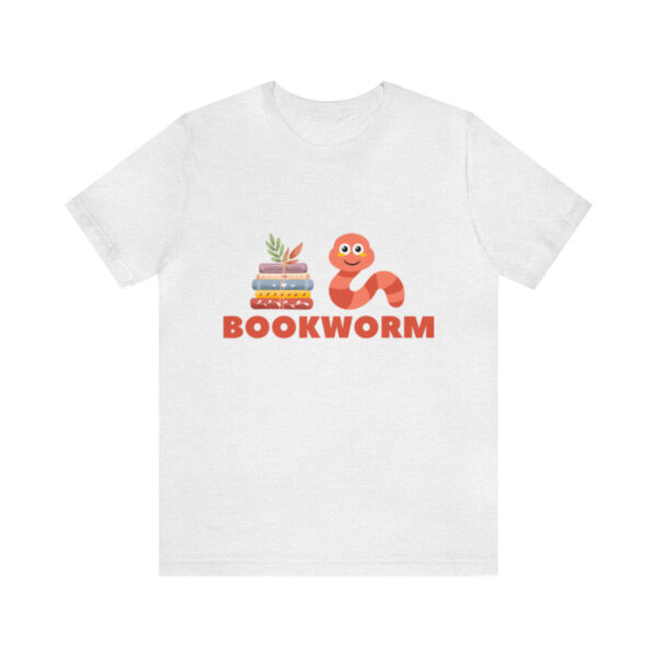"BOOKWORM" Unisex Jersey Short Sleeve Graphic Tee, S - 3XL - Various Colors - Image 14