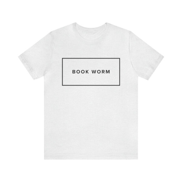 "Book Worm" Unisex Jersey Short Sleeve Tee - S - XL, Various Colors - Image 13