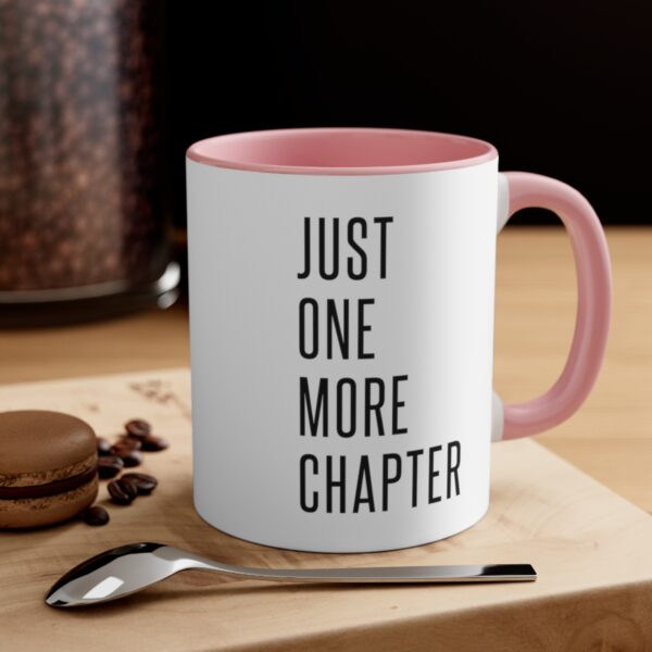 "Just One More Chapter" Accent Coffee Mug, 11oz - Image 16