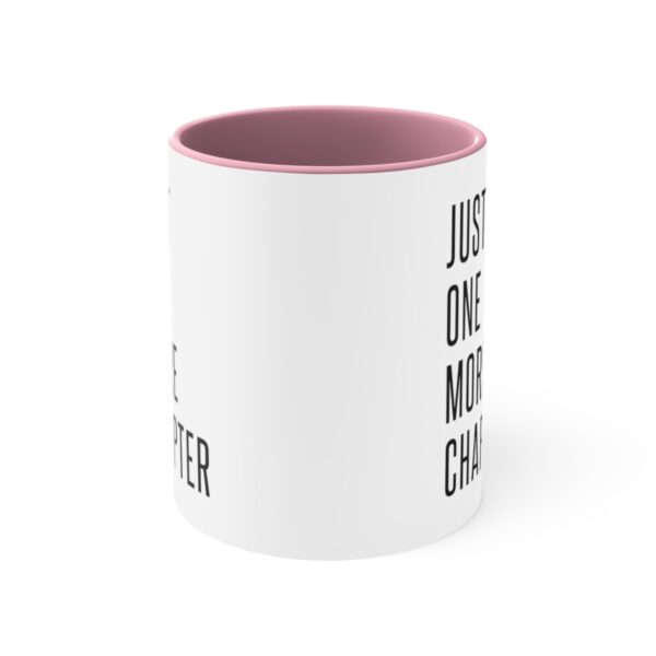 "Just One More Chapter" Accent Coffee Mug, 11oz - Image 13