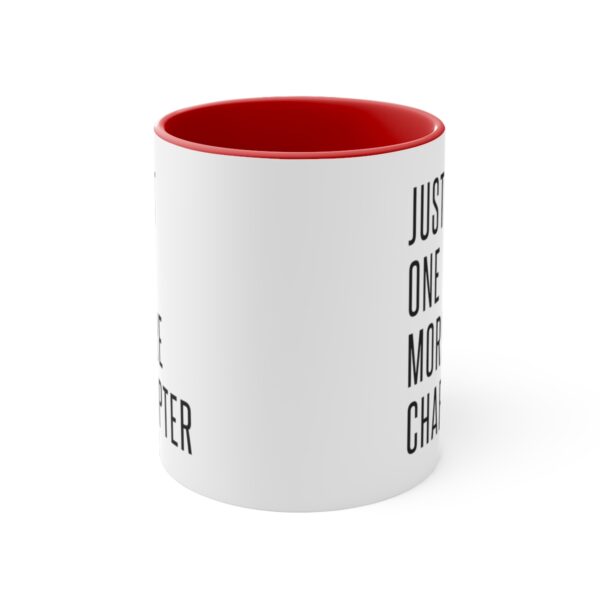 "Just One More Chapter" Accent Coffee Mug, 11oz - Image 17