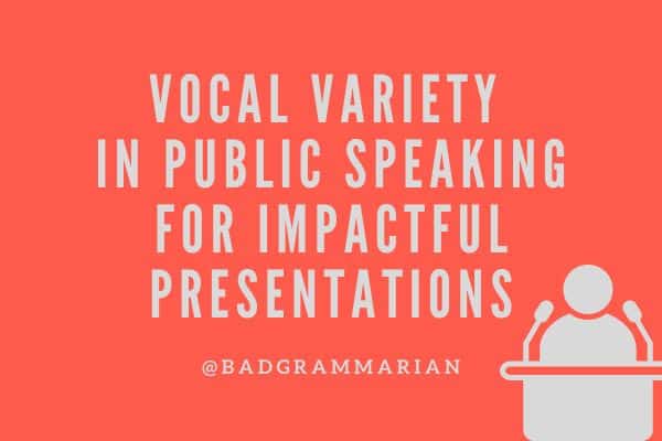 Vocal Variety in Public Speaking Blog Banner