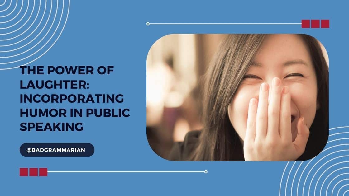 Incorporating Humor in Public Speaking