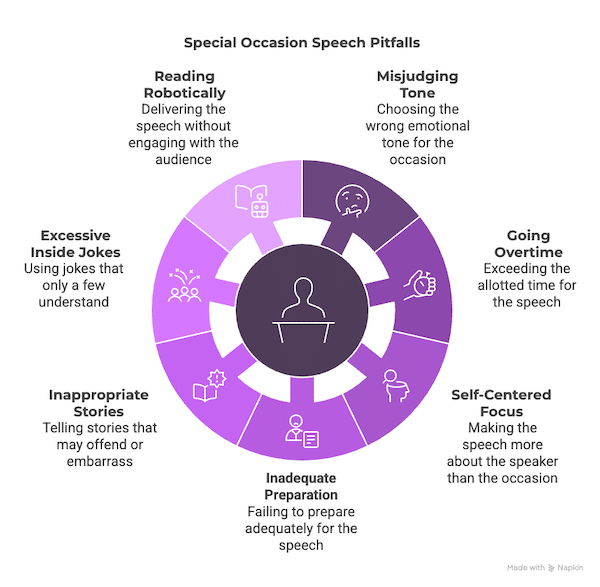 Special Occasion Speech Pitfalls